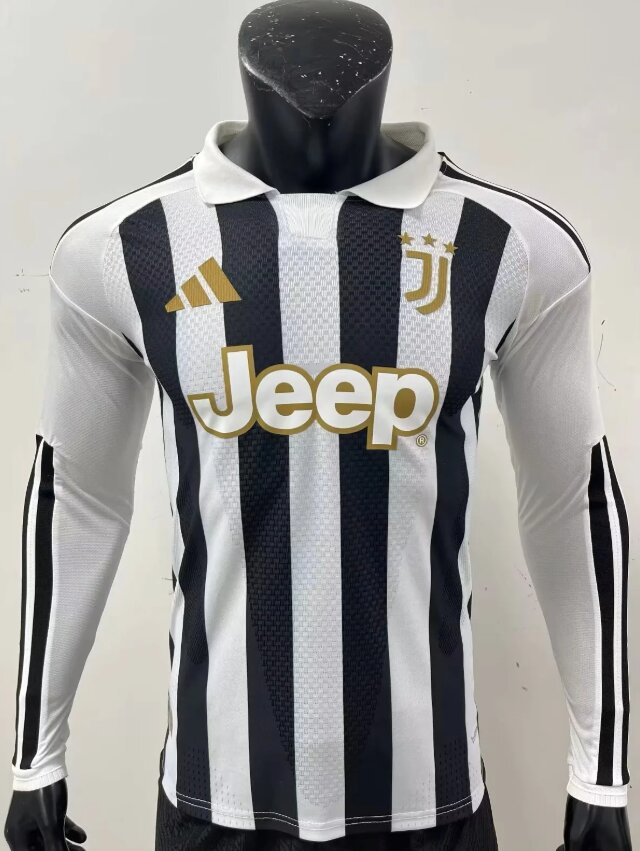 AAA Quality Juventus 26/27 Home Long Jersey(Player)